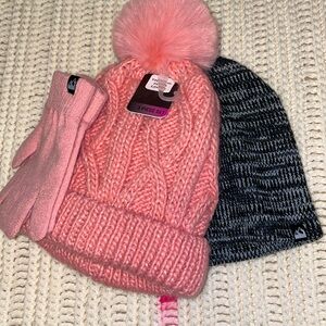 Three piece hat set kids